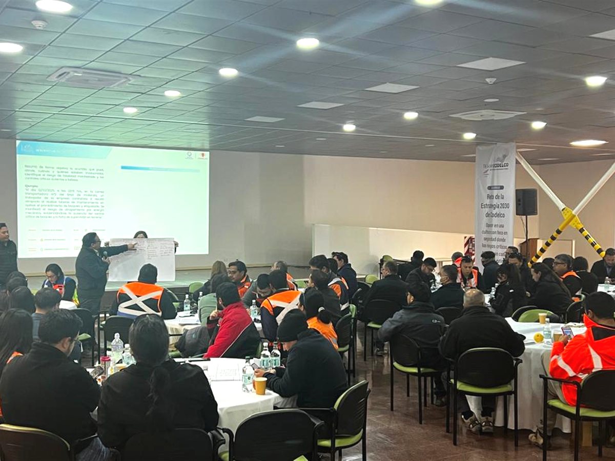 Capacitación de IS Academy en faena minera